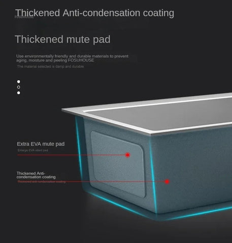 Double Hole Kitchen Sinks Modern Household Kitchen Sink