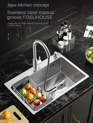 Double Hole Kitchen Sinks Modern Household Kitchen Sink