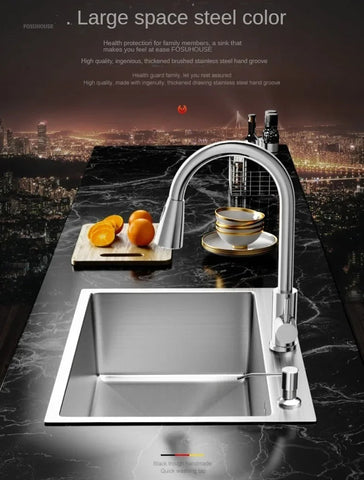 Double Hole Kitchen Sinks Modern Household Kitchen Sink