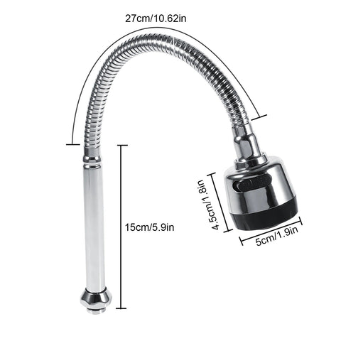 Swivel Spout Kitchen Sink Faucet Pipe