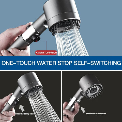 Bathroom Hand Shower Heads High Pressure Portable Shower Faucet