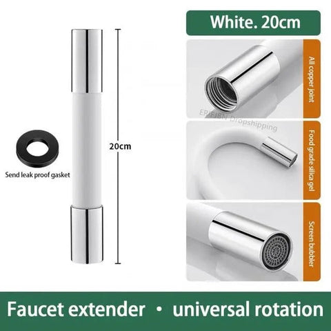 360° Rotating Extender Flexible Faucet